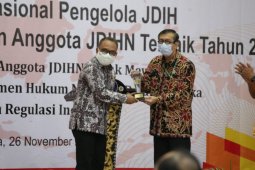 Banyuwangi raih penghargaan JDIHN 2020 dari Kemenkum HAM