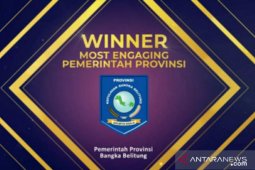Pemprov Babel raih Government Social Media Award 2020