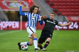 Imbang lawan Hertha Leverkusen perpanjang rekor tak terkalahkan