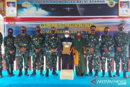 Danlanal TBA ajak wartawan bersinergi jaga kondusifitas daerah