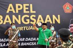 Banser jaga rumah orang tua Mahfud MD di Pamekasan