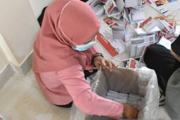 Surat suara untuk Pilkada Bengkayang kurang 858 lembar