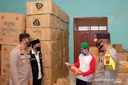 Wakapolda Kalsel pantau pengamanan gudang logistik KPU Kotabaru