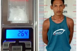 Polsek Pangkalan Brandan ringkus Iwan Taing pengedar sabu-sabu
