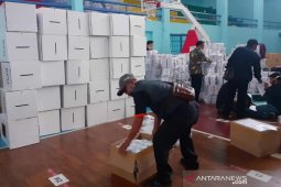 KPU Cianjur mulai mendistribusikan logsitik pilkada 2020
