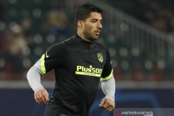 Pulih dari COVID-19, Luis Suarez akan  berlatih lagi dengan Atletico