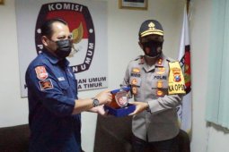 Polda koordinasi dengan KPU Jatim soal persiapan coblosan pilkada