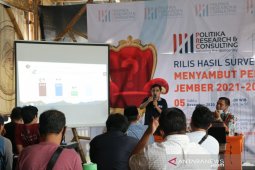 Survei PRC: Dua dari tiga pasangan calon bersaing ketat di Pilkada Jember