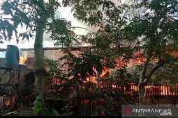 Satu rumah di Penajam Paser Utara ludes terbakar