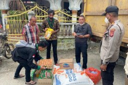 HMI salurkan sembako untuk korban banjir di Aceh Timur