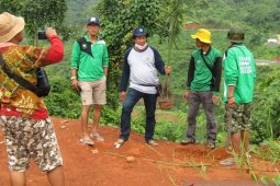 FKH Banjarmasin dilibatkan membangun sabuk hijau Bendungan Tapin