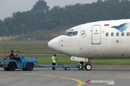 Kedatangan penumpang angkutan udara di Babel mencapai 32,48 ribu orang