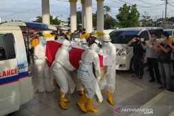 Muslihan DS dikebumikan di makam pahlawan Bengkulu
