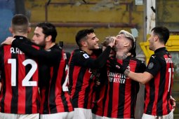 Liga Italia, Milan kerja keras tundukkan Sampdoria untuk jaga selisih di puncak