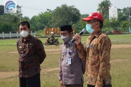 Asisten III Sekkab Lamteng pimpin simulasi penanganan pemulasaran dan pemakanan jenazah COVID-19