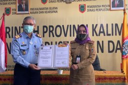 Dispersip dan Kanwil Kemenkumham kerja sama layanan perpustakaan