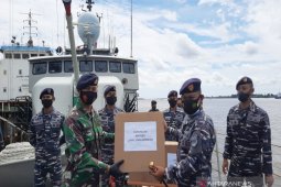 KRI Mandau-621 jaga perairan Kalimantan Selatan