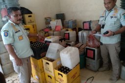 Satpol PP Belitung berhasil amankan ribuan liter minuman arak