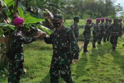 Kunjungi Pulau Rondo. Ini pesan Pangdam IM ke satgas pengamanan pulau terluar