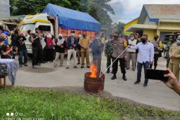 KPU Bangka Barat musnahkan 918 surat suara rusak