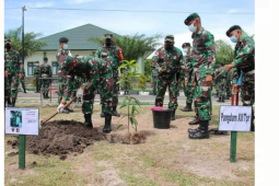 Pangdam XII/TPR ingatkan prajurit Yonif 631/ATG patuhi protokol kesehatan