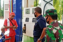 Karyawan SPBU di Aceh Timur kedapatan tak pakai masker di berikan sanksi