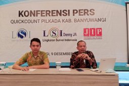 Hitung cepat: Pasangan Ipuk-Sugirah ungguli Yusuf-Riza di Pilkada Banyuwangi