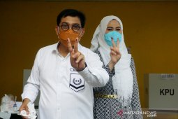 Machfud Arifin gunakan hak pilihnya pada Pilkada Surabaya