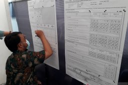 KPU: Tingkat partisipasi pemilih Pilkada Kabupaten Kediri 65,23 persen