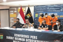 Polisi ringkus lima bandit pemecah kaca mobil di "rest area" jalan tol