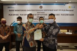 PLN sertifikat 984 persil tanah negara