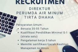 Pemkot Kediri seleksi terbuka calon direktur PDAM
