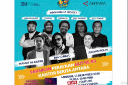 Sejumlah artis meriahkan HUT ke-83 ANTARA secara virtual