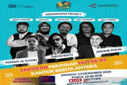 Sejumlah artis meriahkan HUT ke-83 Kantor Berita Antara