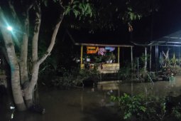 Kondisi banjir Aceh Utara malam ini, warga masih bersiaga