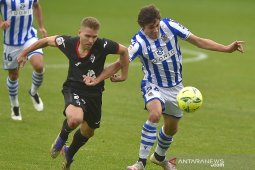 Sociedad kembali ke puncak walau hanya imbang lawan Eibar