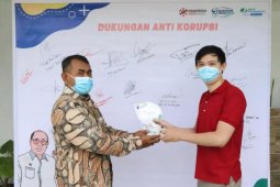 Karyawan dan peserta BPJAMSOSTEK Jambi teken dukungan anti korupsi
