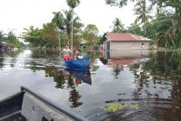 Sebulan banjir Airhitam Labura, bantuan pemerintah belum turun