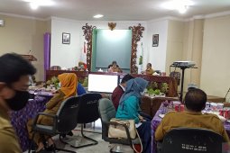 Balitbangda Kaltim bahas penetapan pemenang panji keberhasilan pembangunan