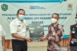 Bersama PLN, Pemko Padangsidimpuan lewati target PJU Rp7,8 miliar