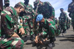 486 prajurit Raider Khusus 644/Walet Sakti diberangkatkan ke Negara Kongo