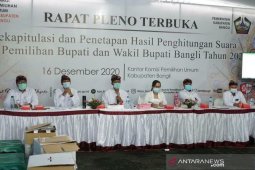 Sedana Arta - Wayan Diar jadi pemenang Pilkada 2020 di Bangli