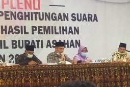 KPU tetapkan H Surya - Taufik peraih suara terbanyak pilkada Asahan