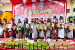 Kapolda Kalsel: 93 kg narkoba Polresta Banjarmasin layak diganjar penghargaan