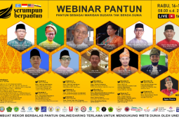 Webinan "Serumpun Berpantun", membumikan pantun sebagai warisan budaya dunia