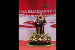 Jaksa Agung ingatkan jajaran yang belum tangani tipikor, siap dimutasi
