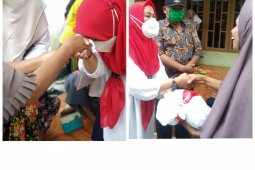 Anggota DPRD Langkat dari PDIP bantu  warga terdampak banjir