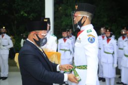 Bupati Labuhanbatu kukuhkan 45 orang Paskibraka