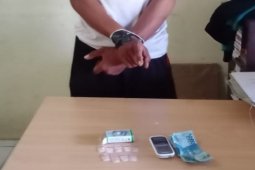 Kentung diamankan atas kepemilikan sembilan paket sabu
