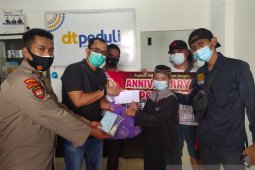 NTD Polda Kalsel berbagi di masa 13 tahun pengabdian